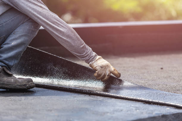 Professional Vapor Barrier Installation technician working in Raritan, NJ